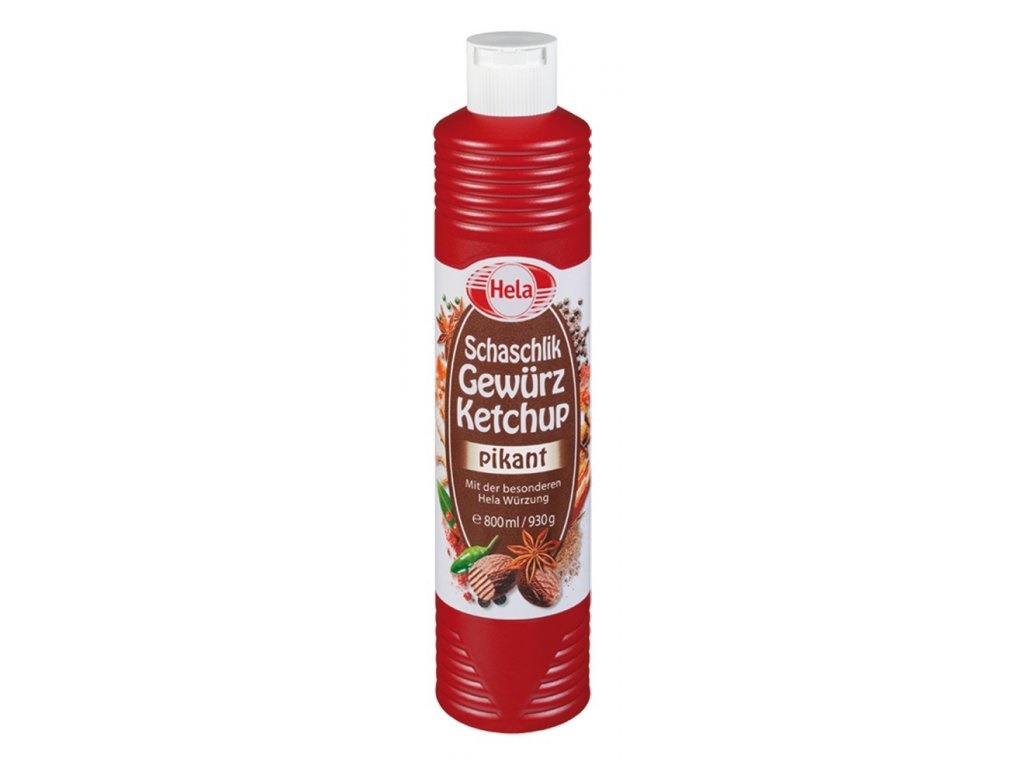 Hela Schaslik kořeněný kečup - pikant 930g