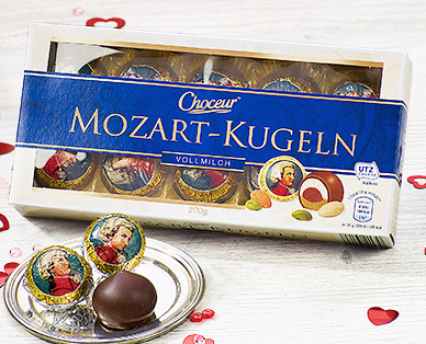 Mozartovy koule 200g mléčná čokoláda