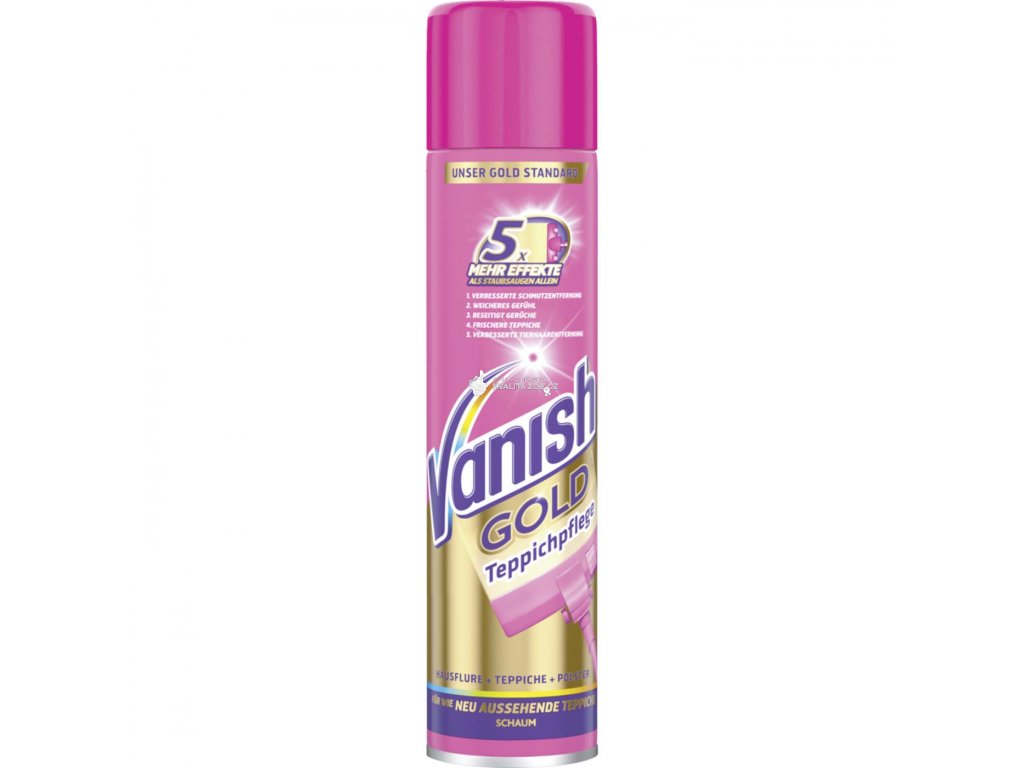 Vanisch Gold na koberce a sedací soupravy TOP produkt 650 ml