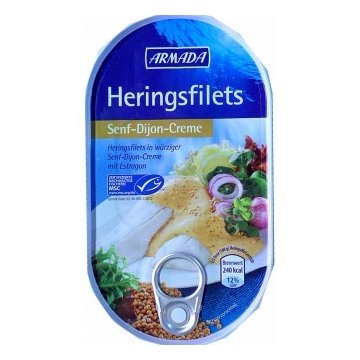 Heringsfilet Senf-Dijon-Creme 200g