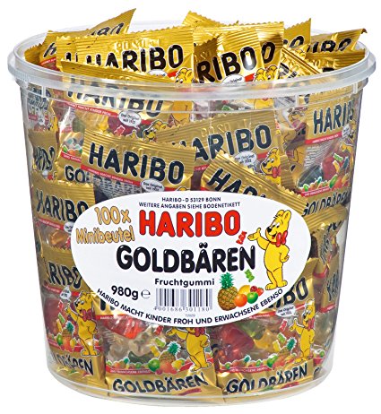 Haribo Golden medvídci mini 100x10g