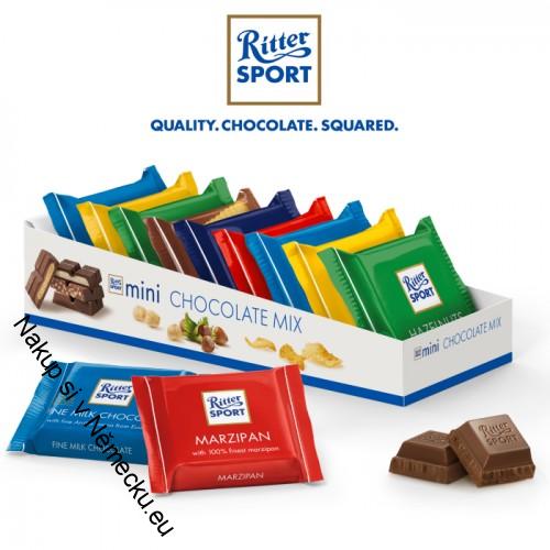 Ritter Sports Mini chocolate 12 ks, 200g