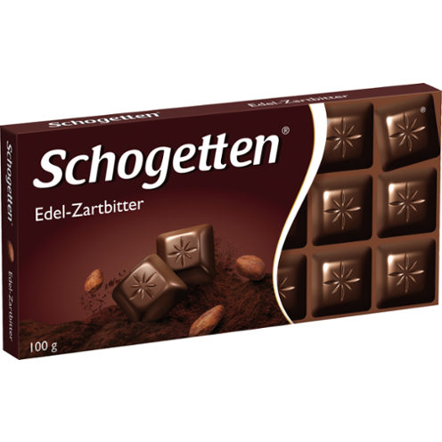 SCHOGETTEN, ČOKOLÁDA, HOŘKÁ, 100G