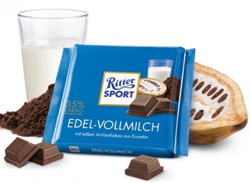 Ritter Sport Edel-Vollmilch 35% kakaa 100g
