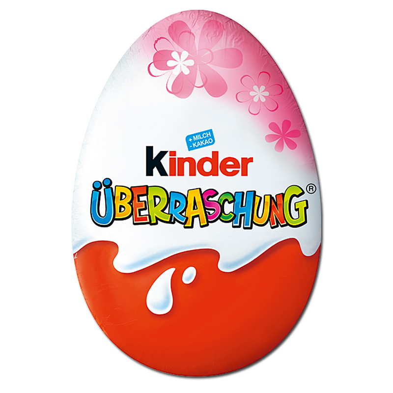 kinder vajíčko uberraschung růžové 20g