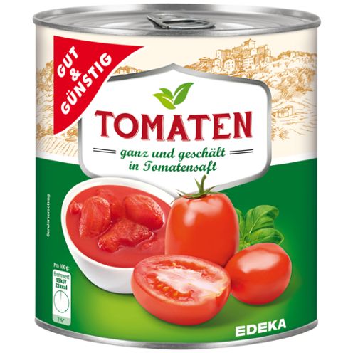 G&G Celá rajčata, loupaná 425ml