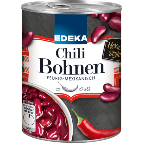 Fazole červené s chili 425ml
