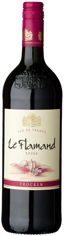 Le Flamand Rouge Vin de France, trocken, 1,0 L 