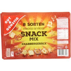 G&G Snack Mix - 8 druhů slaného pečiva 300g