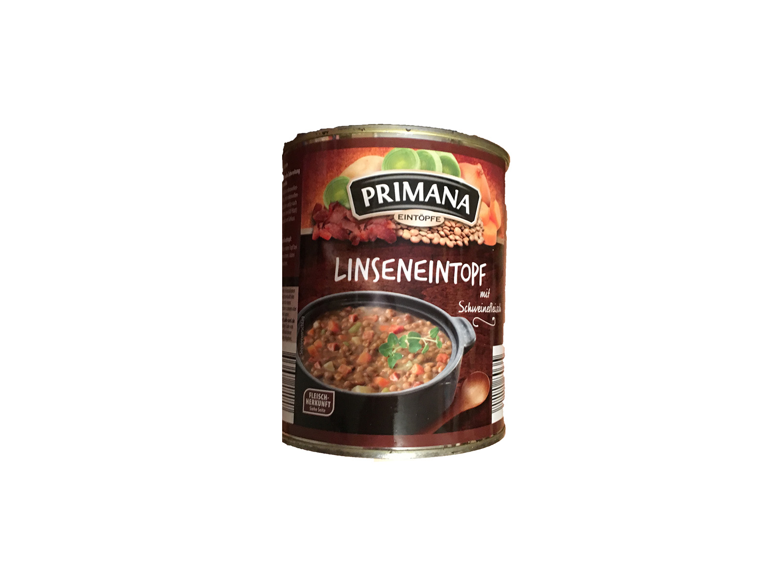 Linseneintopf - ČOČKOVÁ POLÉVKA s vepřovým masem 800G