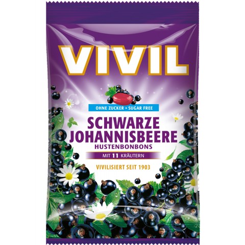 VIVIL Černý rybíz + 11 bylin bez cukru 120g