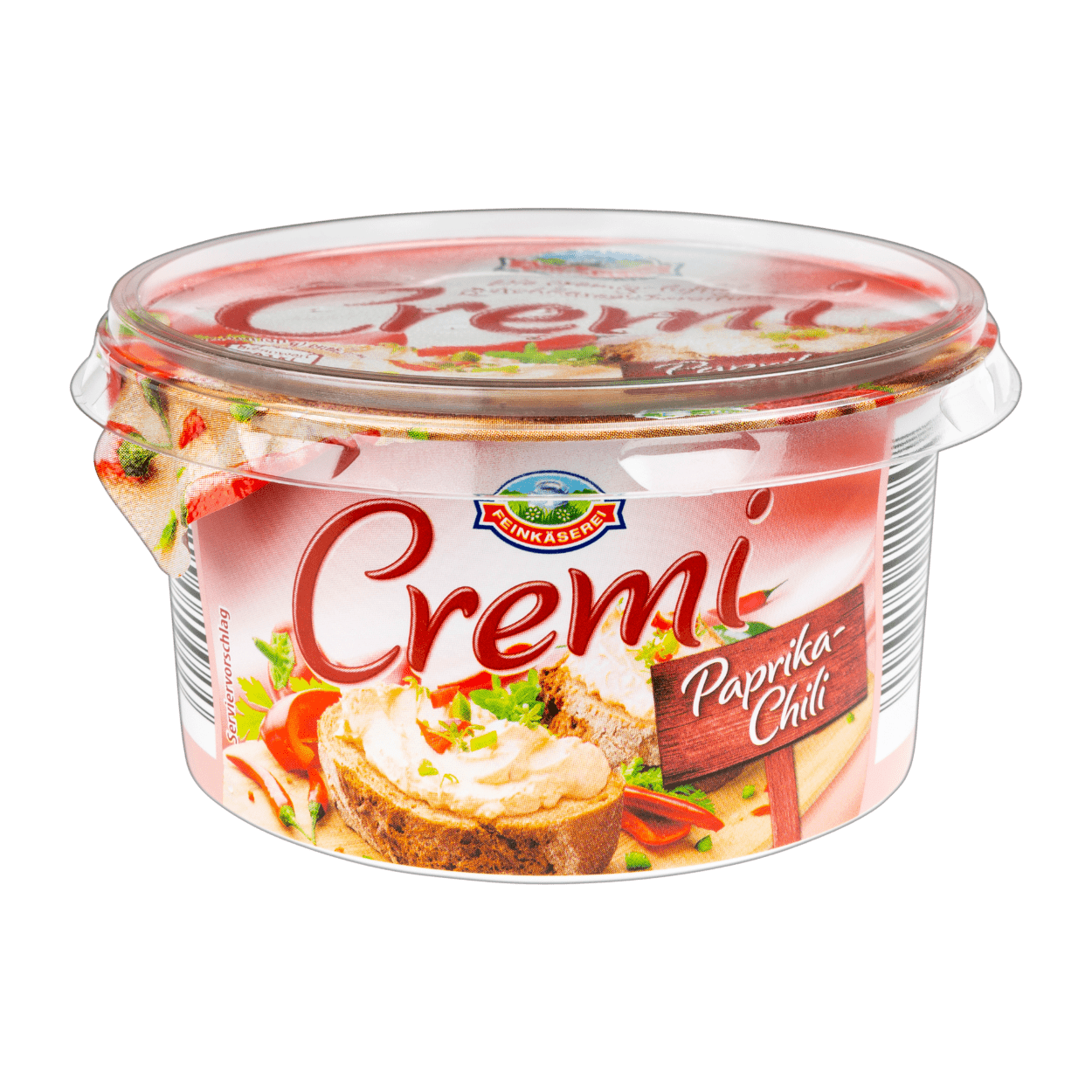 Cremige Frischkäsezubereitung, Paprika-Chili 150g