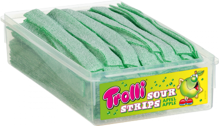 Trolli sour strips- jablko 150ks