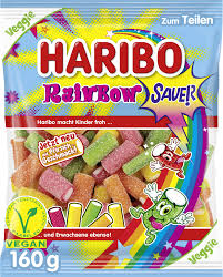 Haribo Rainbow kyselé pendreky 160 g