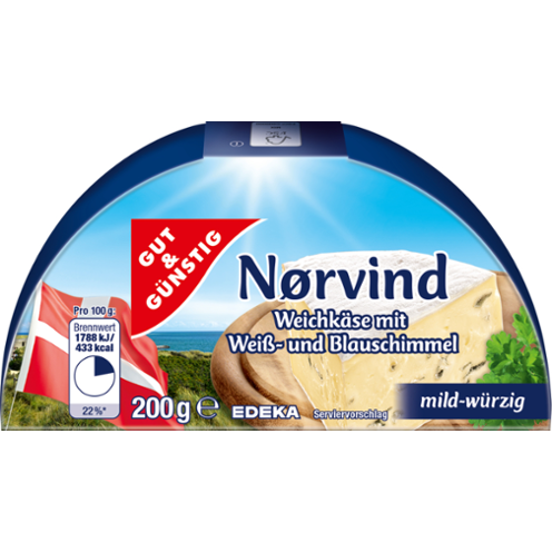 Norvind měkký sýr 200g