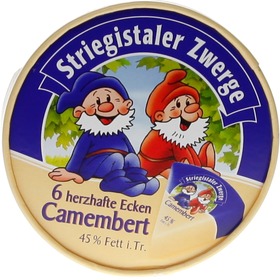 Striegistaler zwerge camembert 45% tuku 250g