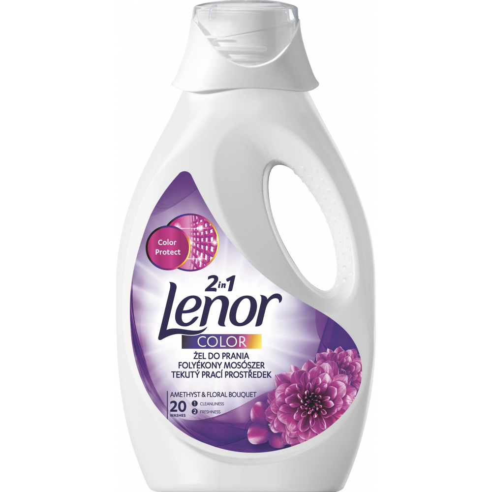 Lenor color gel Amethyst Blutentraum 2in1, 25 dávek
