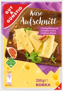 Směs plátkových sýrů 250g