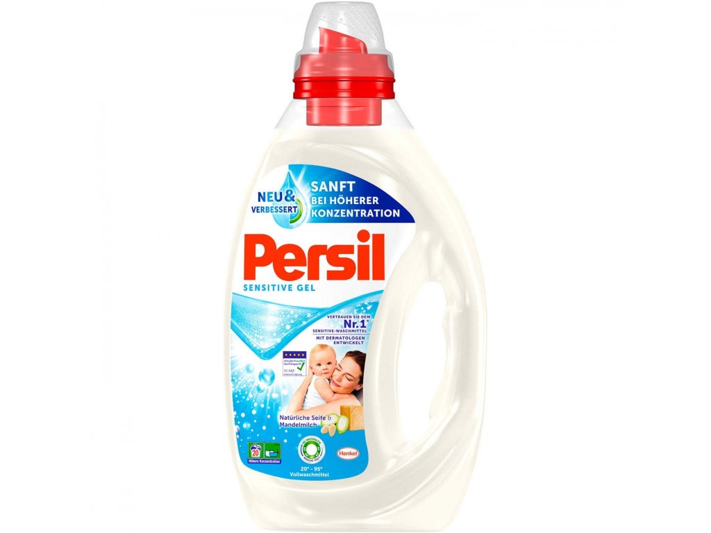 PERSIL SENSITIVE GEL PRO CITLIVOU POKOŽKU 1 L 20 DÁVEK