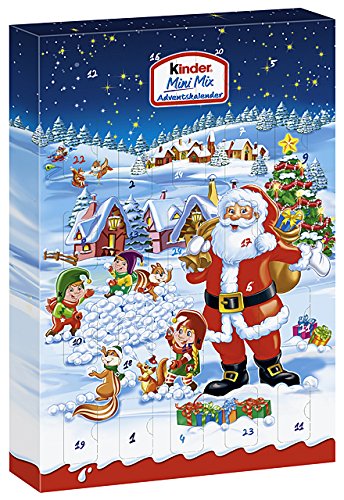 KINDER MINI MIX ADVENTNÍ KALENDÁŘ 1, 152G modrý