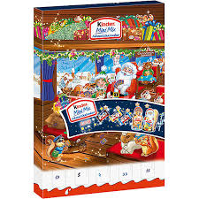 KINDER MINI MIX ADVENTNÍ KALENDÁŘ 1, 152G oranžový