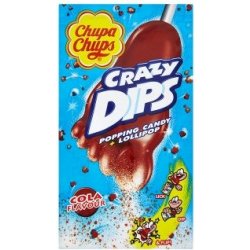 CHUPA CHUPS CRAZY DIPS COLA 14G