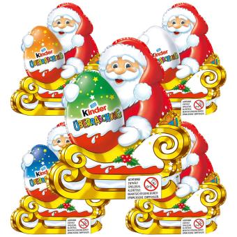 Kinder MIKULÁŠ na saních s vajíčkem 75g kluk