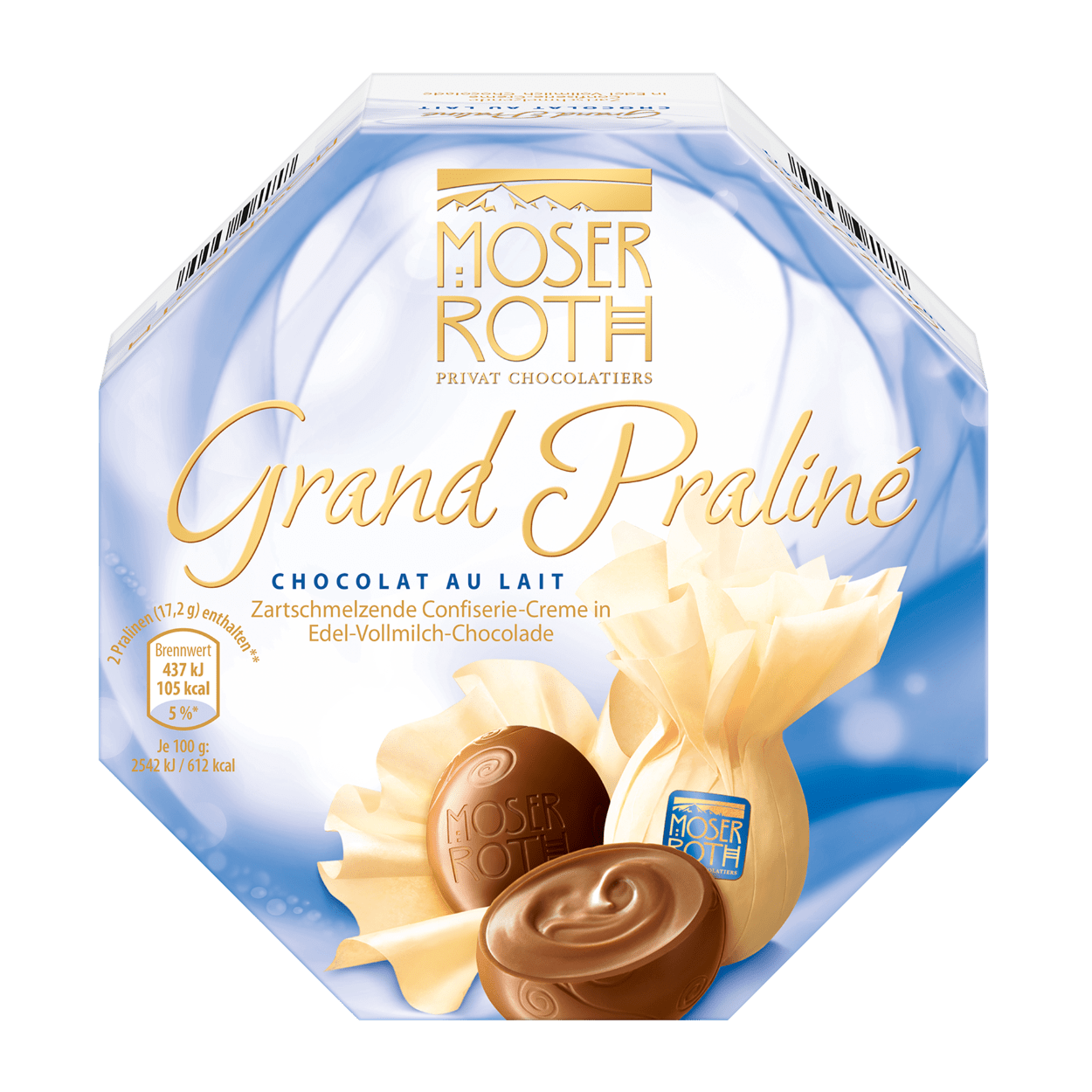 MOSER ROTH GRAND PRALINÉ 15 KUSŮ 129 G modré