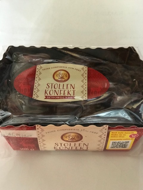 Santa claus Mini Stollenkonfekt schokolade 300g
