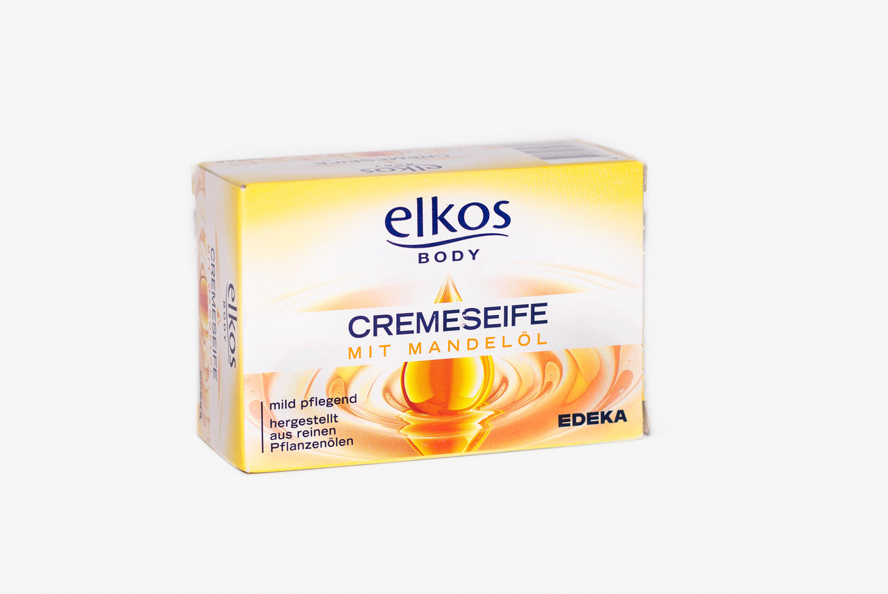 Elkos Body toaletní krémové mýdlo 150 g Mandlový olej