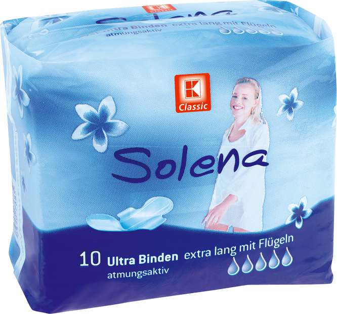 K-Classic Ultra Binden extra lang mit Flügeln 20 ks