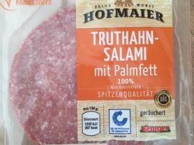 Truthahnsalami , mit Palmfett 200g