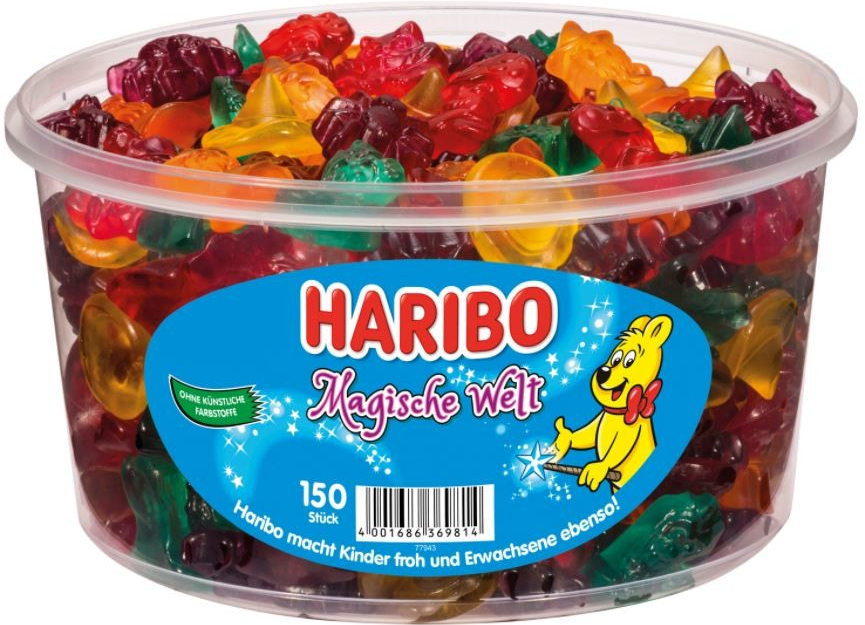 Haribo Magische Welt - Želé bonbony magický svět 1200g