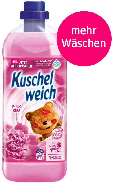 KUSCHELWEICH AVIVÁŽ 1L Pink Kiss 38 dávek