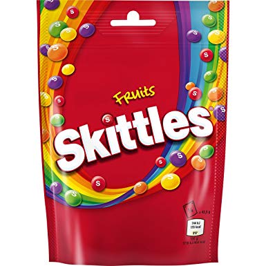 Skittles žvýkací bonbony Fruits 136 g