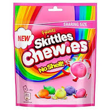 Skittles Fruits Chewies Kaubonbons ohne Hülle 152g