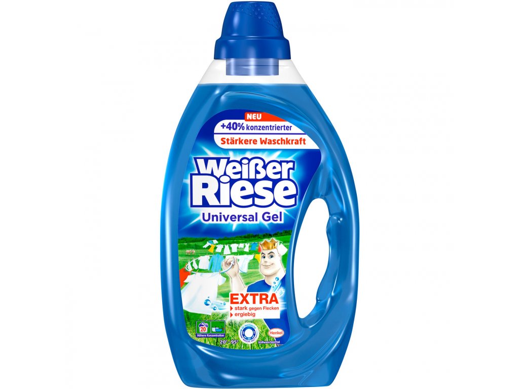 Weisser Riese Univerzální Kraft Gel 50 dávek- NOVÉ SLOŽENÍ modrý