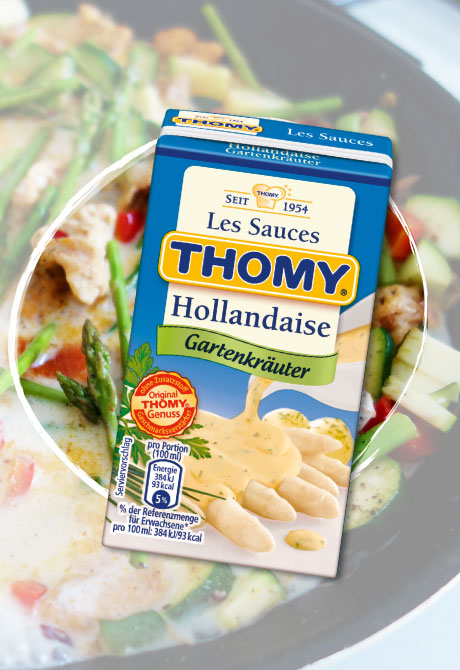 Thomy Les Sauces Hollandaise Gartenkräuter, 250 ml