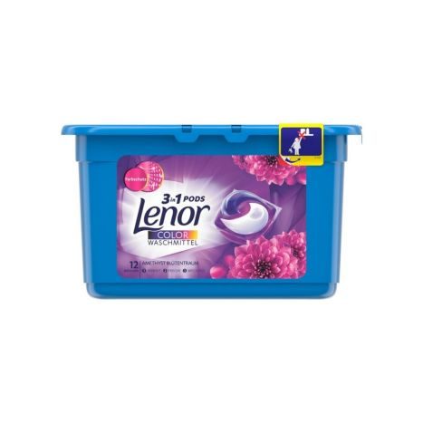 Lenor Colorwaschmittel 3in1 PODS Amethyst Blütentraum, 14 Wl