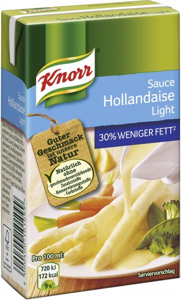 KNORR SAUCE HOLLANDAISE LIGHT 250ML