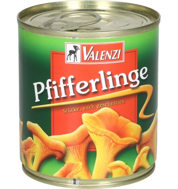 Valenzi Liška obecná netříděná ve slaném nálevu 800/455g