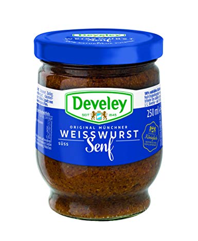 Kremžská hořčice DEVELEY Weiss Wurst 250 ml
