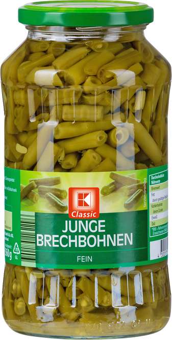 K-Classic Junge Brechbohnen fein fazole ve skle 720ml