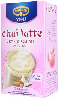 Krüger Typ Chai Latte Exotic India Kokos-Mandel, 250g