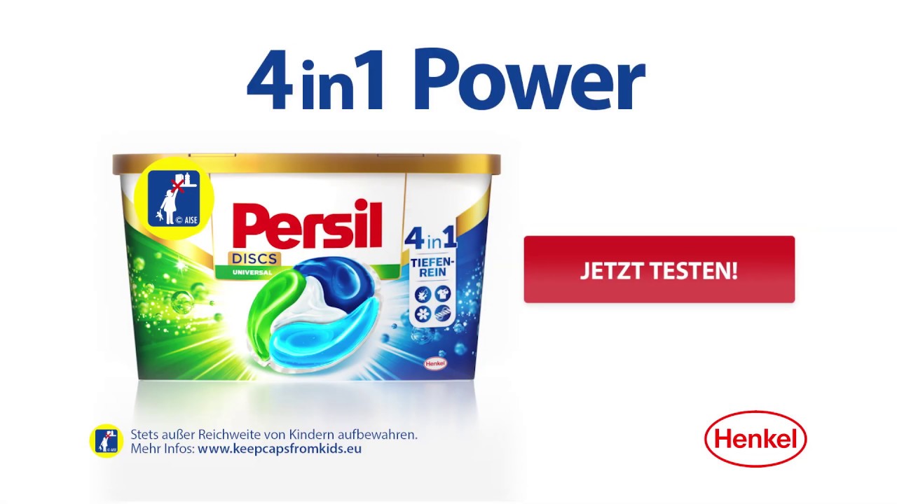 Persil DISCS universal 49 kapslí TIEFEN REIN 4in1