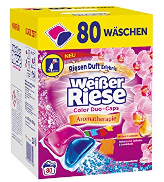 Weisser Riese Duo-Caps 80 ks Color Aromatherapie 2 balení po 40 ks v krabici