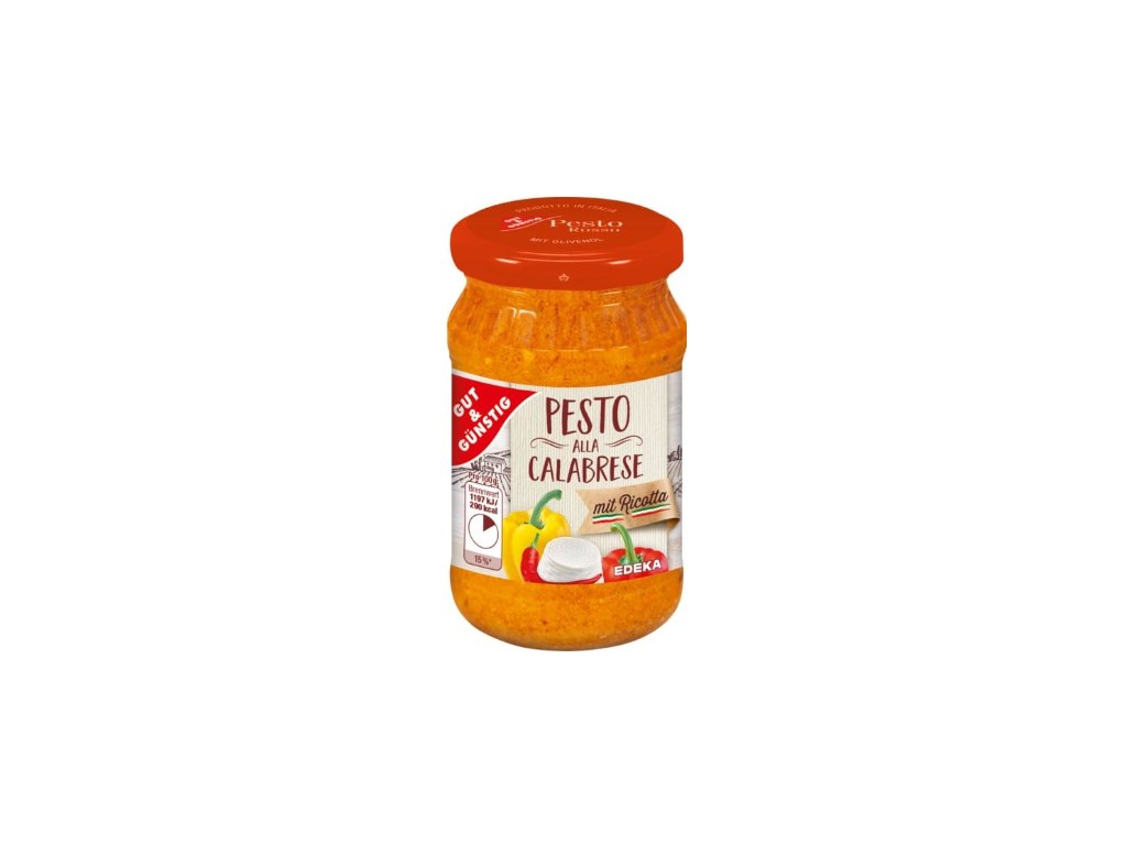 Pesto alla calabrese - s ricotta sýrem 190g PIKANT