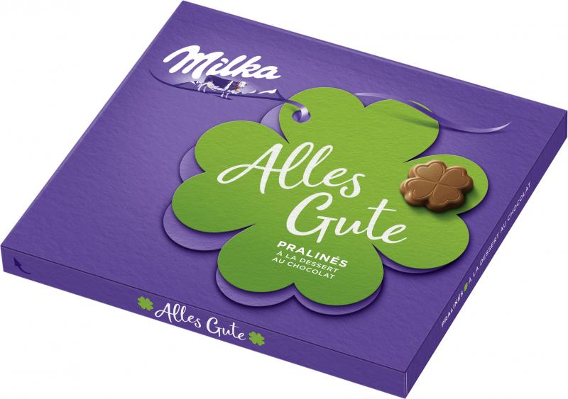 Milka Alles Gute Pralinen 110g Čokoládové pralinky