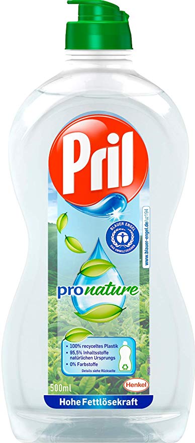 Pril Pro Nature, tekutý prostředek na mytí nádobí 500ml