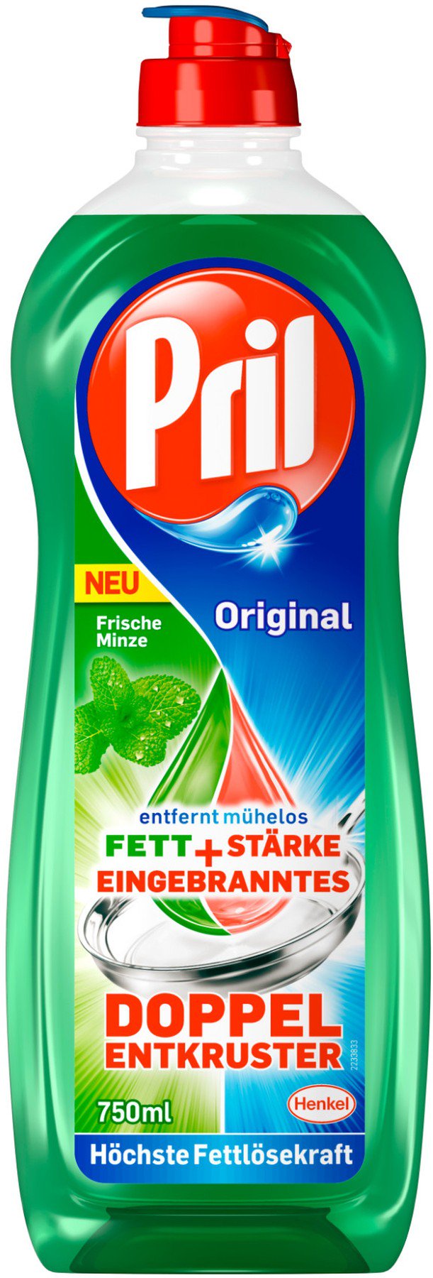 Pril Original Frische Minze na mytí nádobí s vůní máty 675 ml